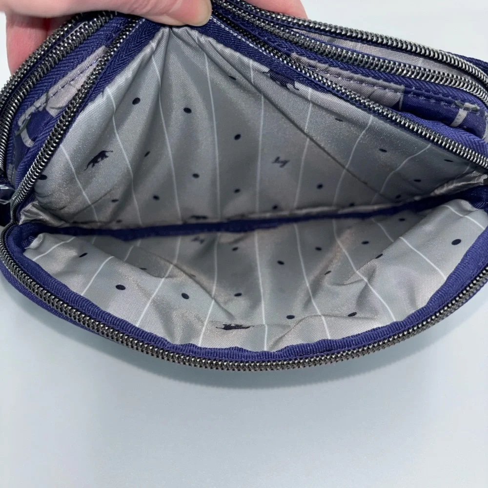 Lug super coupe 2 crossbody elephant purple removable strap belt bag